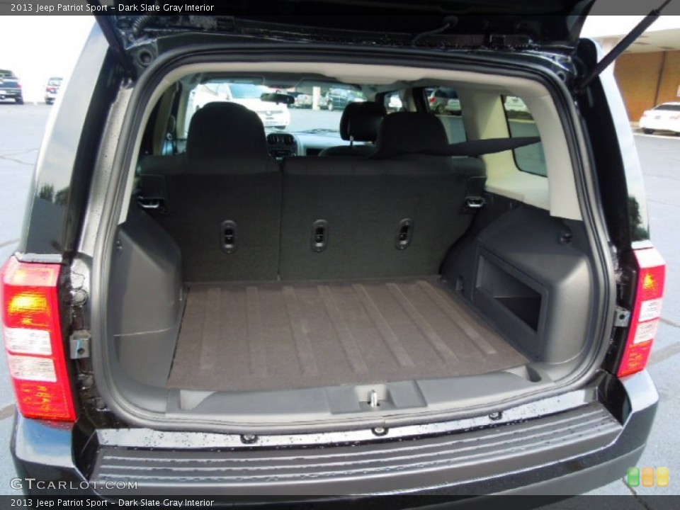 Dark Slate Gray Interior Trunk for the 2013 Jeep Patriot Sport #69851194