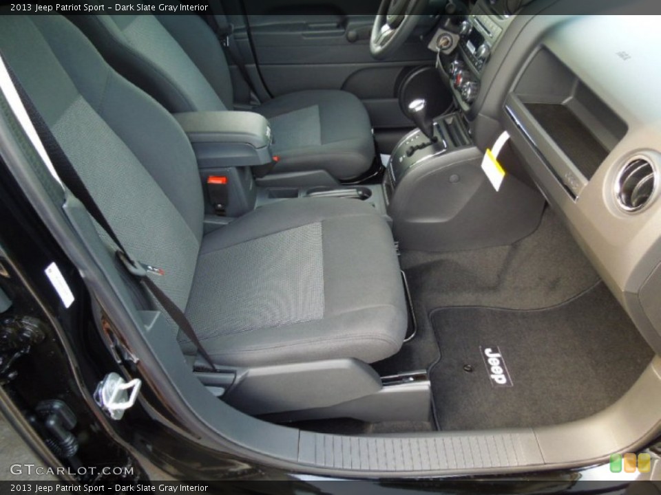 Dark Slate Gray Interior Photo for the 2013 Jeep Patriot Sport #69851218