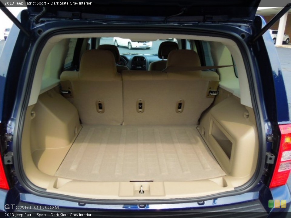 Dark Slate Gray Interior Trunk for the 2013 Jeep Patriot Sport #69851434