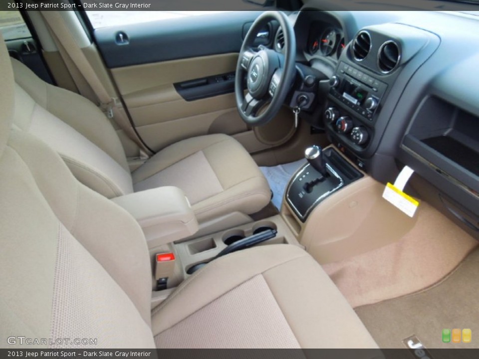 Dark Slate Gray Interior Photo for the 2013 Jeep Patriot Sport #69851461