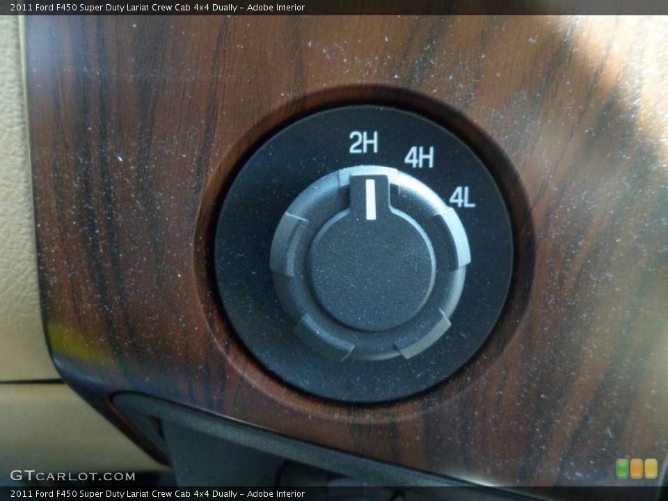 Adobe Interior Controls for the 2011 Ford F450 Super Duty Lariat Crew Cab 4x4 Dually #69851650