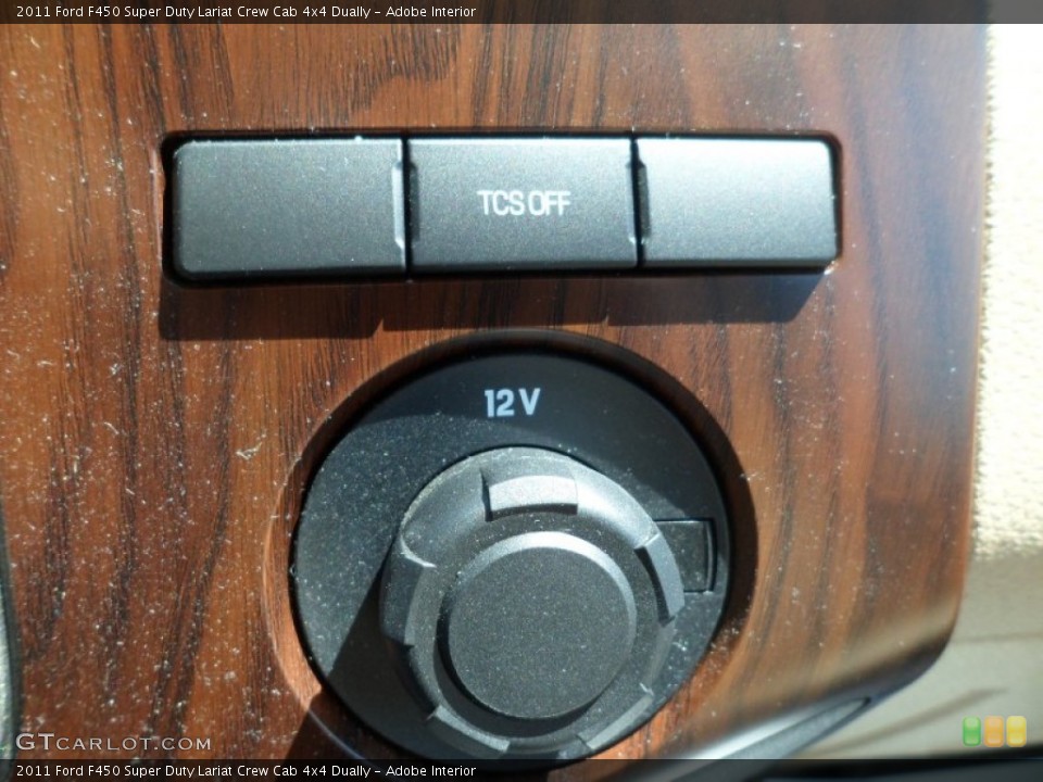 Adobe Interior Controls for the 2011 Ford F450 Super Duty Lariat Crew Cab 4x4 Dually #69851659