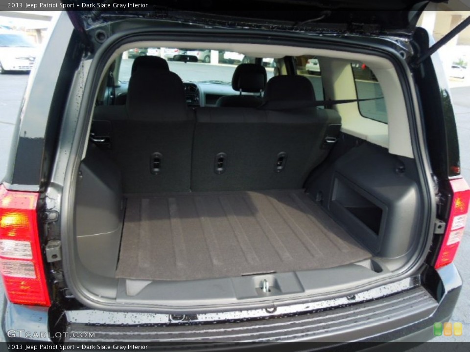 Dark Slate Gray Interior Trunk for the 2013 Jeep Patriot Sport #69851665