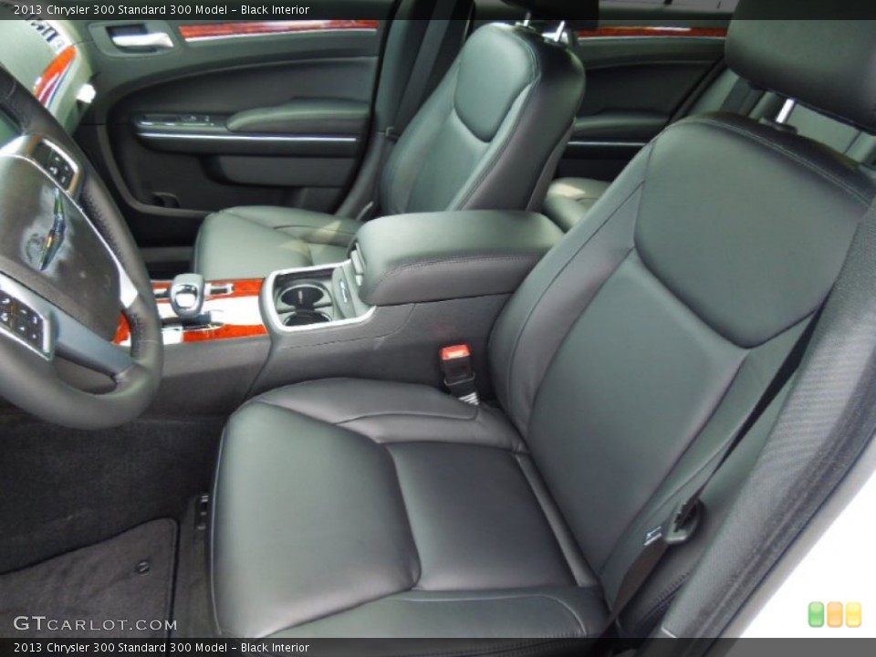Black Interior Front Seat for the 2013 Chrysler 300  #69852049