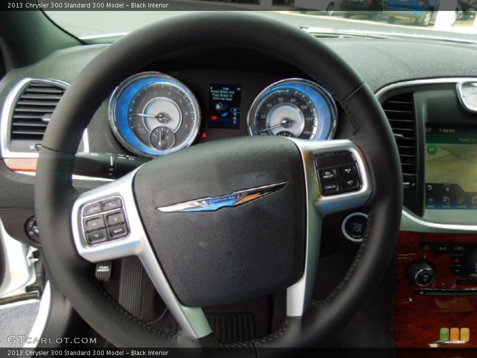 Black Interior Steering Wheel for the 2013 Chrysler 300  #69852115