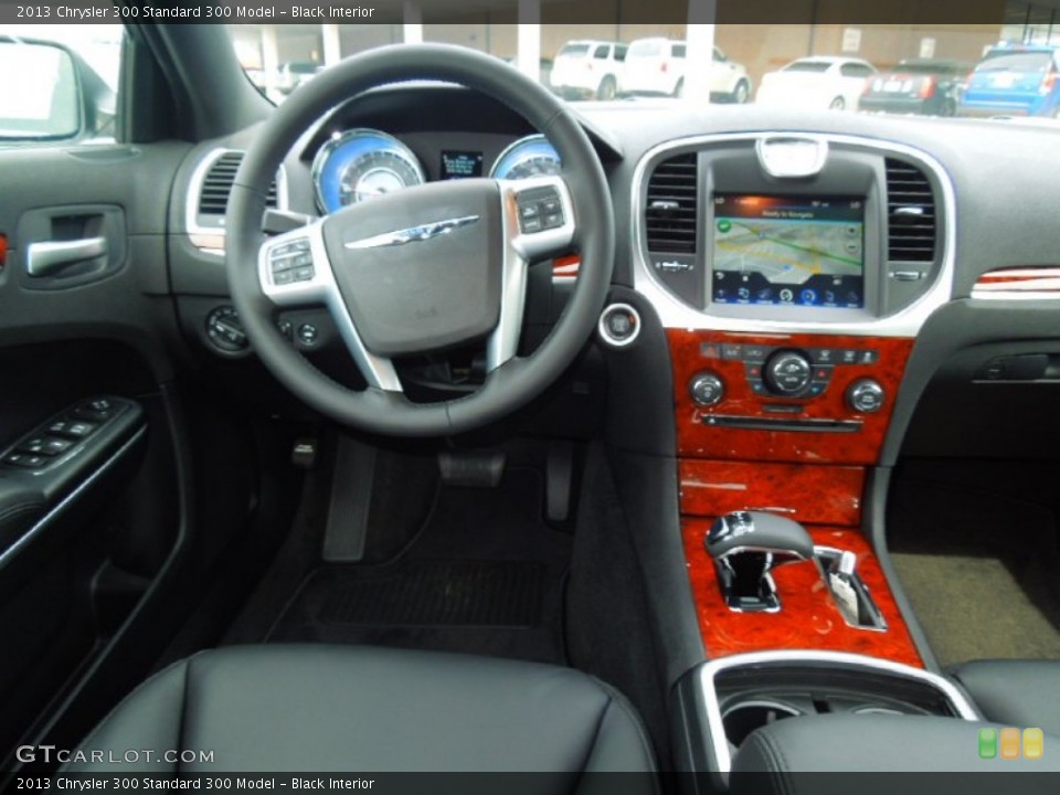 Black Interior Dashboard for the 2013 Chrysler 300  #69852142