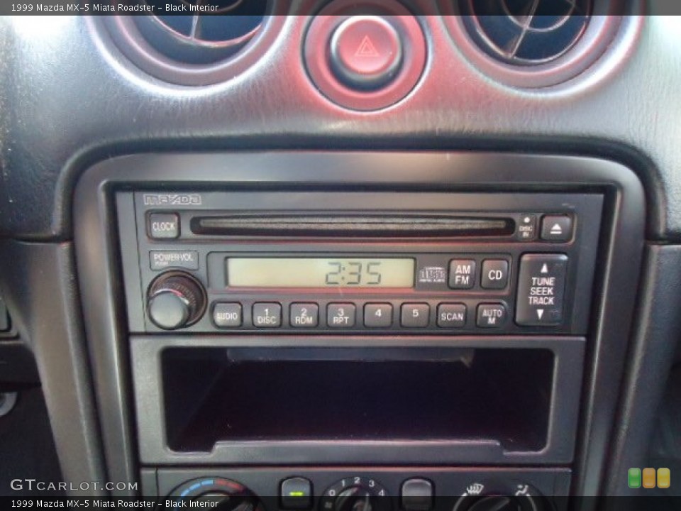 Black Interior Audio System for the 1999 Mazda MX-5 Miata Roadster #69853387