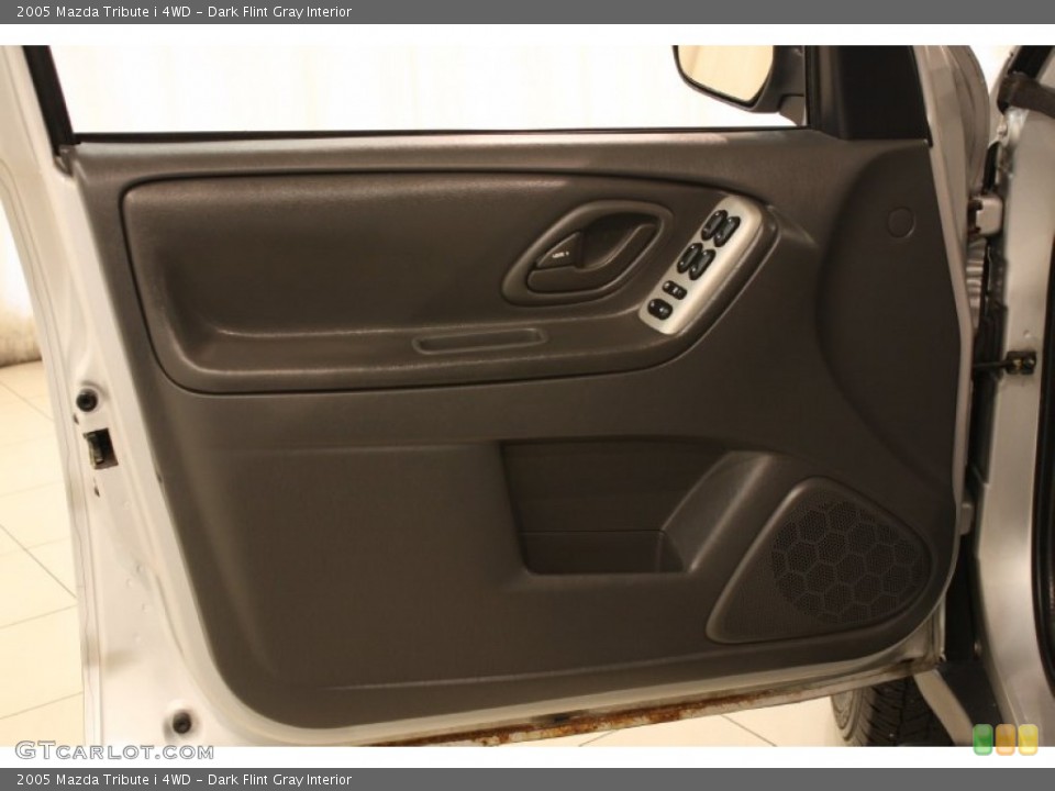 Dark Flint Gray Interior Door Panel for the 2005 Mazda Tribute i 4WD #69855154