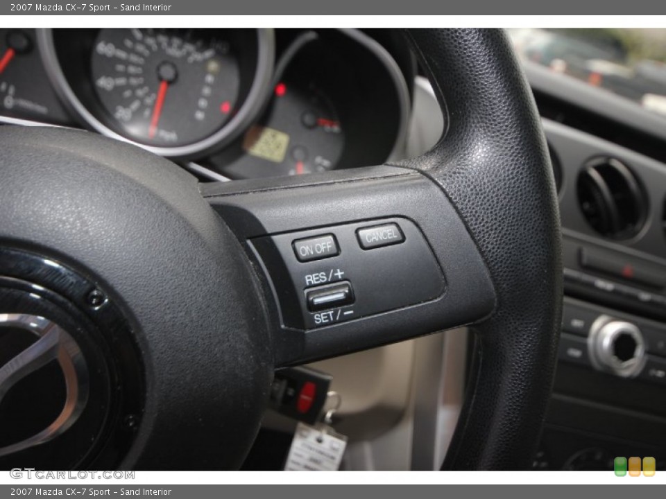 Sand Interior Controls for the 2007 Mazda CX-7 Sport #69856042