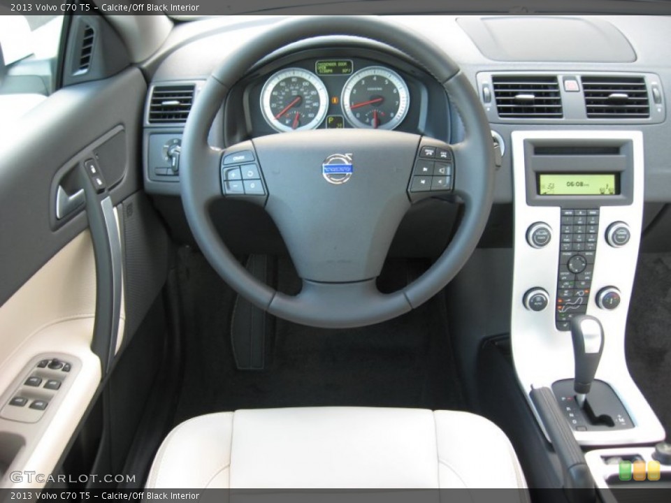 Calcite/Off Black Interior Dashboard for the 2013 Volvo C70 T5 #69856150