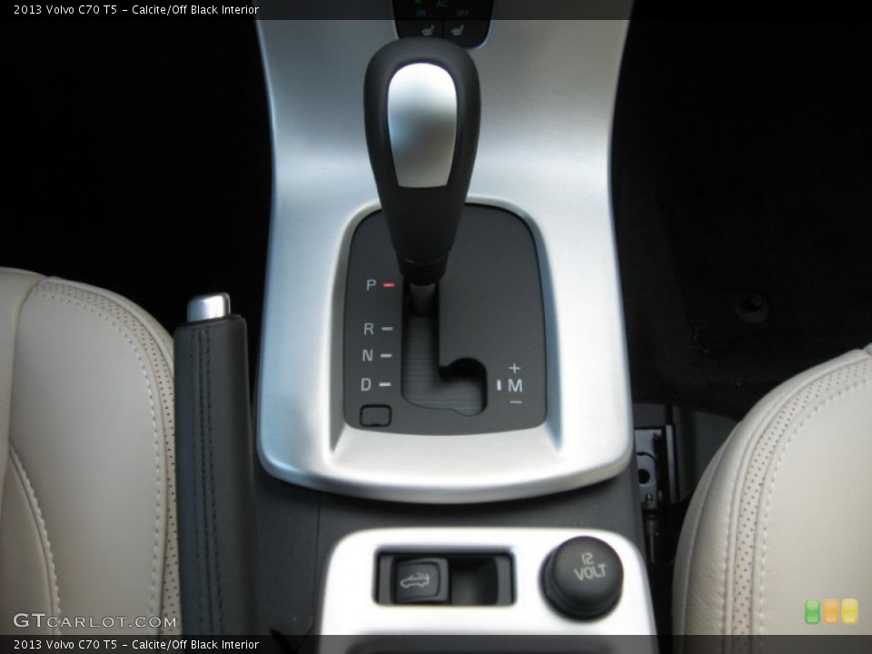 Calcite/Off Black Interior Transmission for the 2013 Volvo C70 T5 #69856420