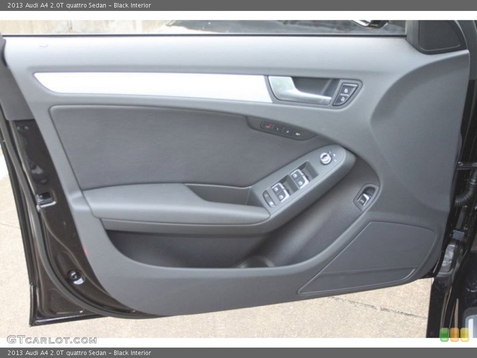 Black Interior Door Panel for the 2013 Audi A4 2.0T quattro Sedan #69858877