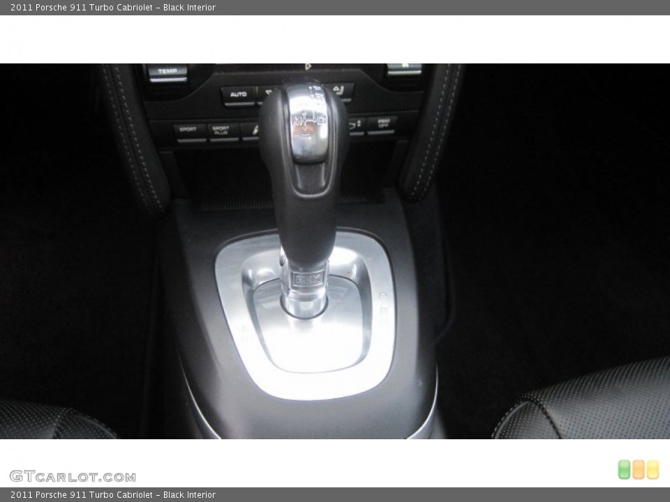 Black Interior Transmission for the 2011 Porsche 911 Turbo Cabriolet #69859738
