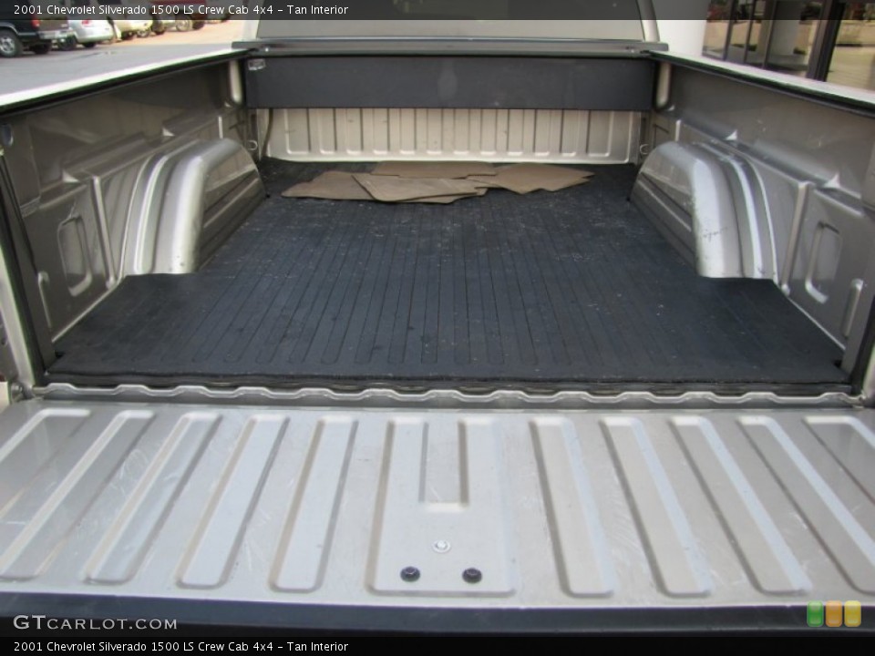 Tan Interior Trunk for the 2001 Chevrolet Silverado 1500 LS Crew Cab 4x4 #69861805