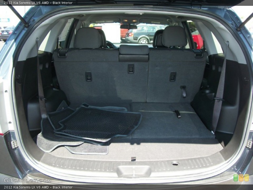 Black Interior Trunk for the 2012 Kia Sorento LX V6 AWD #69862249