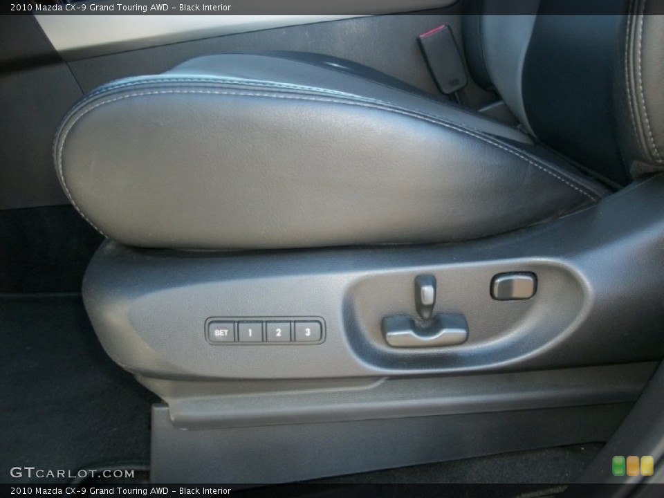 Black Interior Controls for the 2010 Mazda CX-9 Grand Touring AWD #69862762