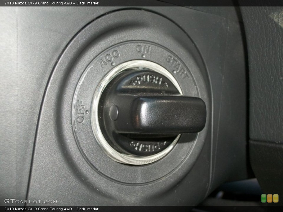Black Interior Controls for the 2010 Mazda CX-9 Grand Touring AWD #69862858