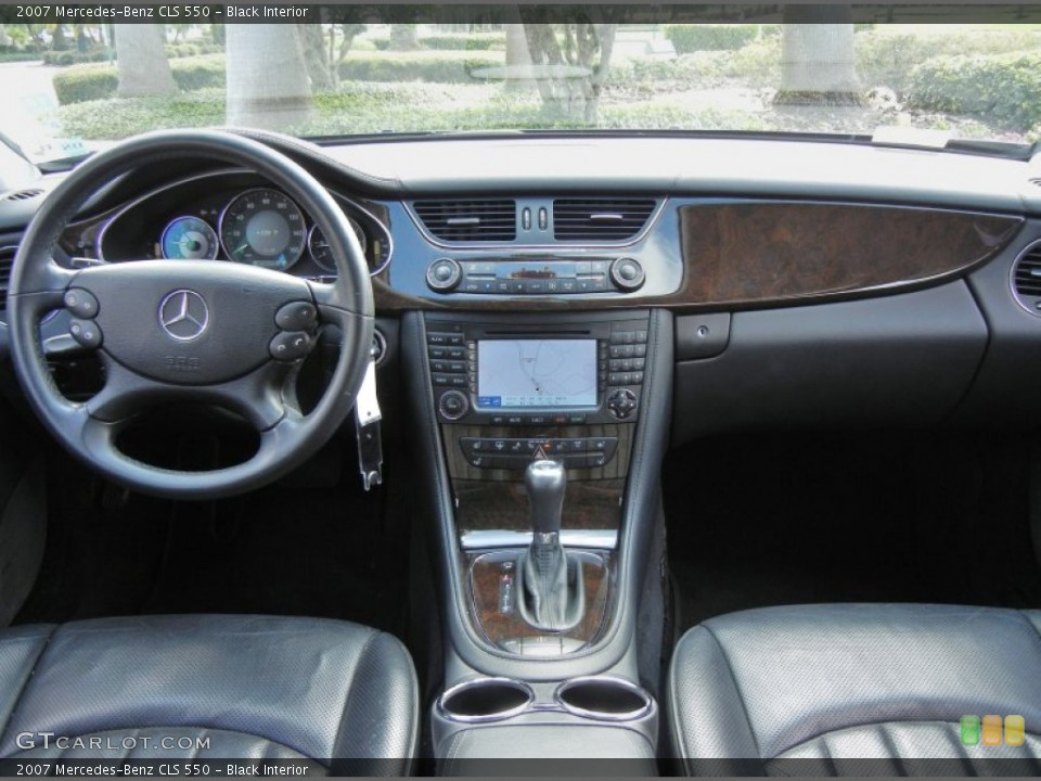 Black Interior Dashboard for the 2007 Mercedes-Benz CLS 550 #69872581
