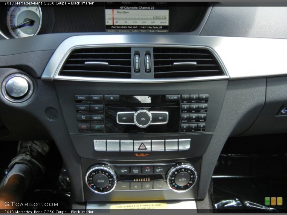 Black Interior Controls for the 2013 Mercedes-Benz C 250 Coupe #69873130