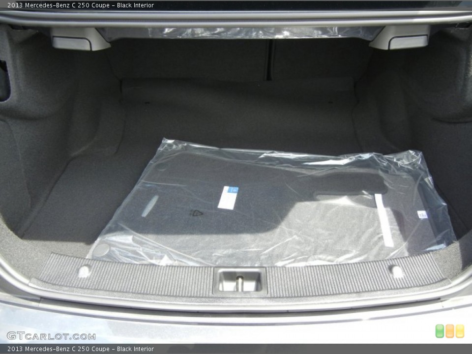 Black Interior Trunk for the 2013 Mercedes-Benz C 250 Coupe #69873139