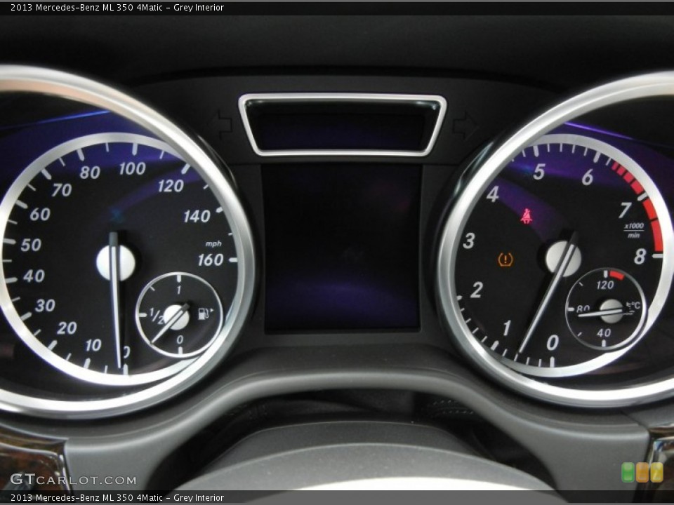 Grey Interior Gauges for the 2013 Mercedes-Benz ML 350 4Matic #69873583