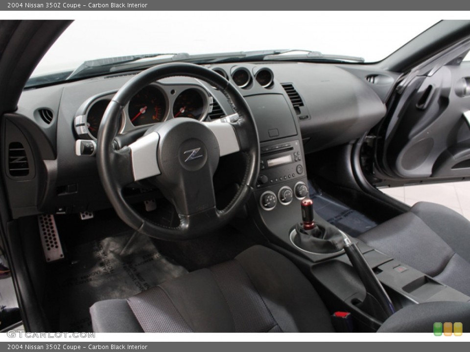 Carbon Black Interior Photo for the 2004 Nissan 350Z Coupe #69874159