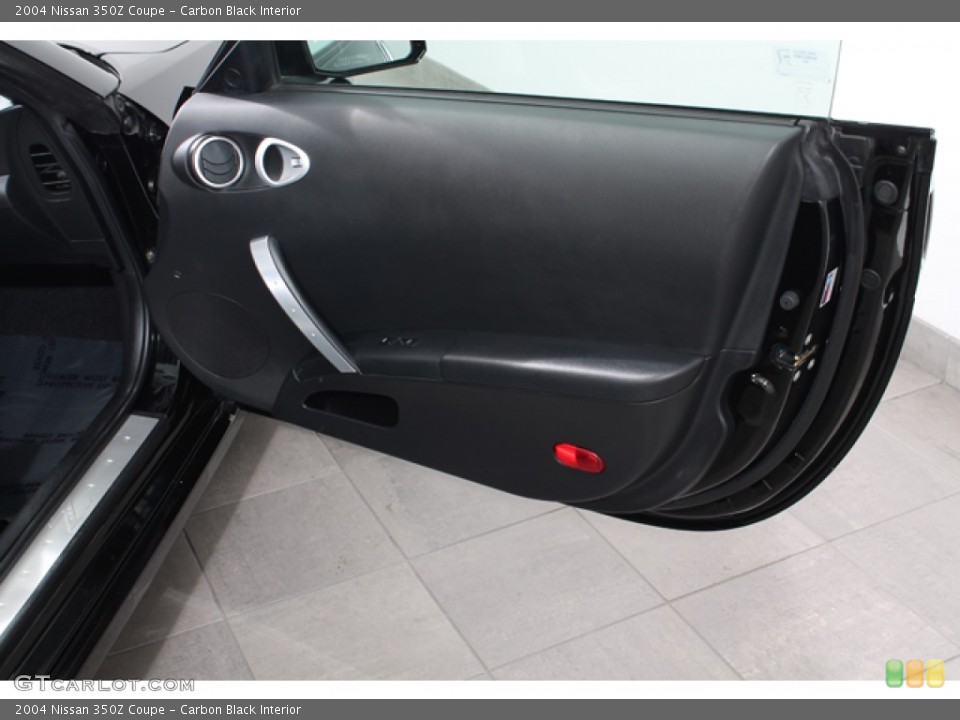 Carbon Black Interior Door Panel for the 2004 Nissan 350Z Coupe #69874228