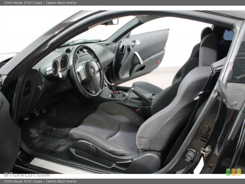 Carbon Black Interior Photo for the 2004 Nissan 350Z Coupe #69874255