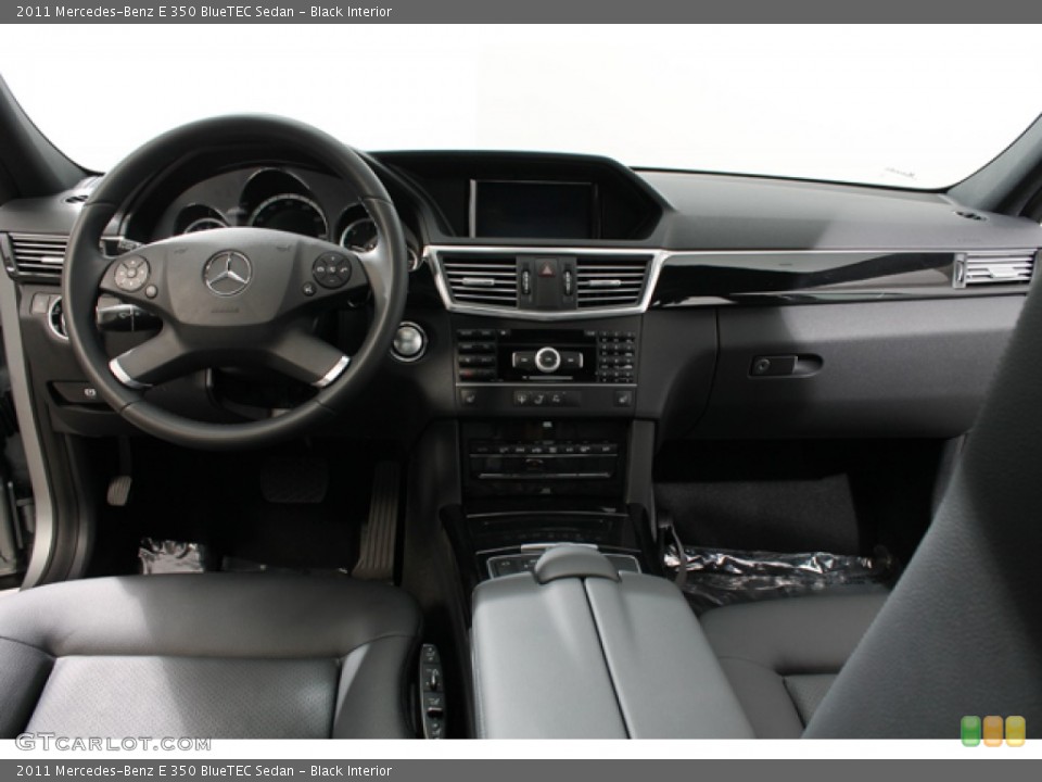 Black Interior Dashboard for the 2011 Mercedes-Benz E 350 BlueTEC Sedan #69875011