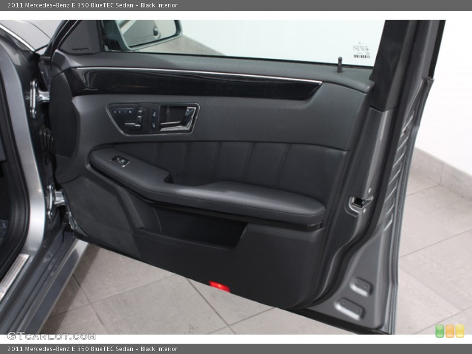Black Interior Door Panel for the 2011 Mercedes-Benz E 350 BlueTEC Sedan #69875079