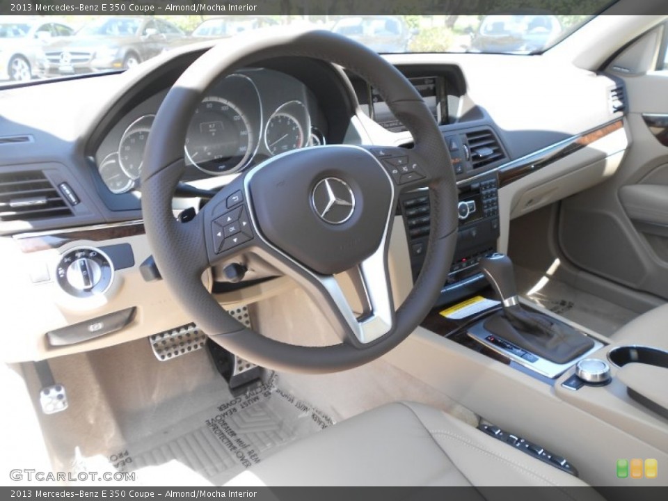 Almond/Mocha Interior Steering Wheel for the 2013 Mercedes-Benz E 350 Coupe #69880156