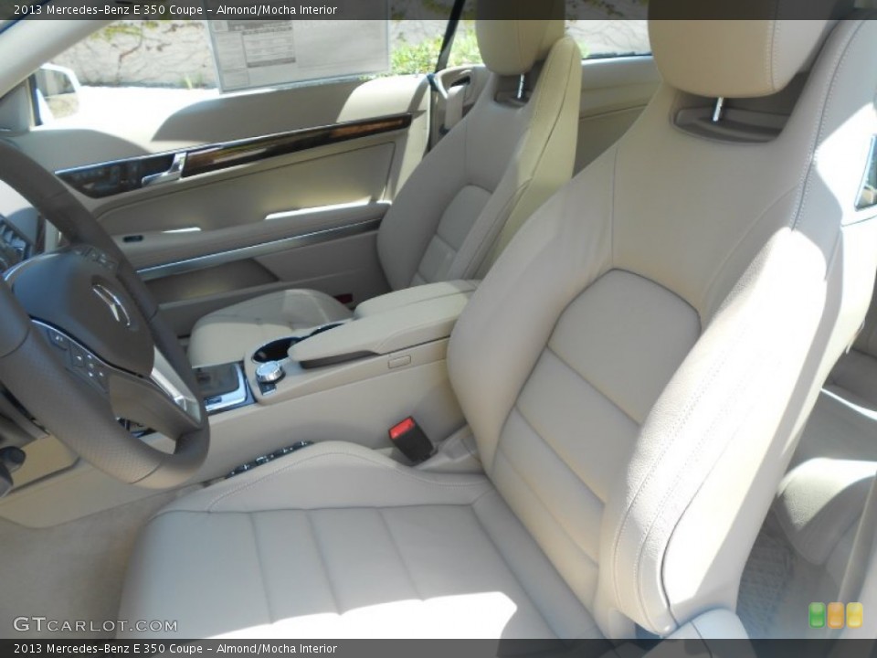 Almond/Mocha Interior Front Seat for the 2013 Mercedes-Benz E 350 Coupe #69880165