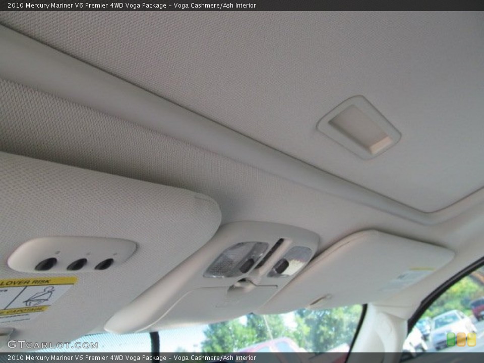Voga Cashmere/Ash Interior Controls for the 2010 Mercury Mariner V6 Premier 4WD Voga Package #69880363