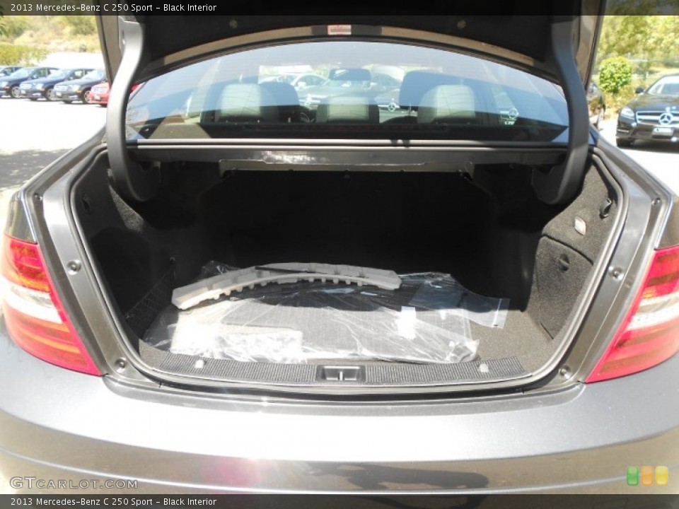 Black Interior Trunk for the 2013 Mercedes-Benz C 250 Sport #69880462