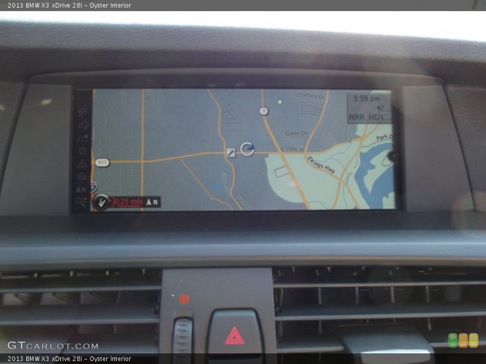 Oyster Interior Navigation for the 2013 BMW X3 xDrive 28i #69880540