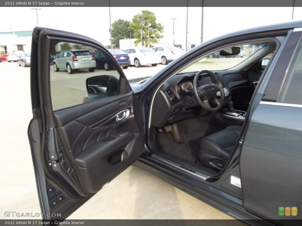 Graphite Interior Photo for the 2012 Infiniti M 37 Sedan #69880789