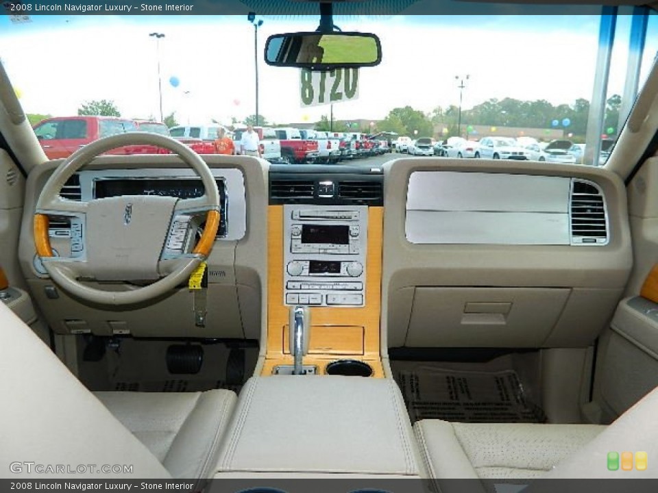 Stone Interior Dashboard for the 2008 Lincoln Navigator Luxury #69881596