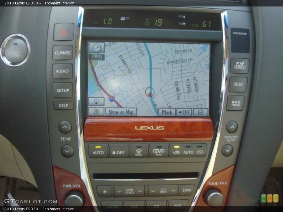 Parchment Interior Navigation for the 2010 Lexus ES 350 #69881641