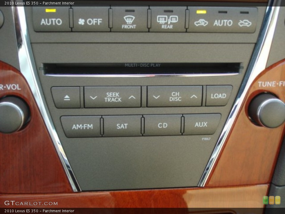 Parchment Interior Controls for the 2010 Lexus ES 350 #69881656