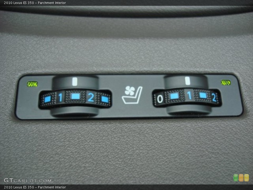 Parchment Interior Controls for the 2010 Lexus ES 350 #69881680