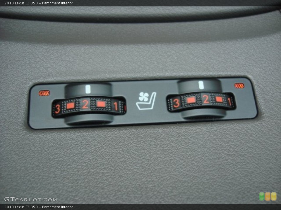 Parchment Interior Controls for the 2010 Lexus ES 350 #69881692