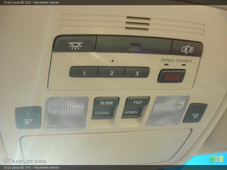 Parchment Interior Controls for the 2010 Lexus ES 350 #69881705