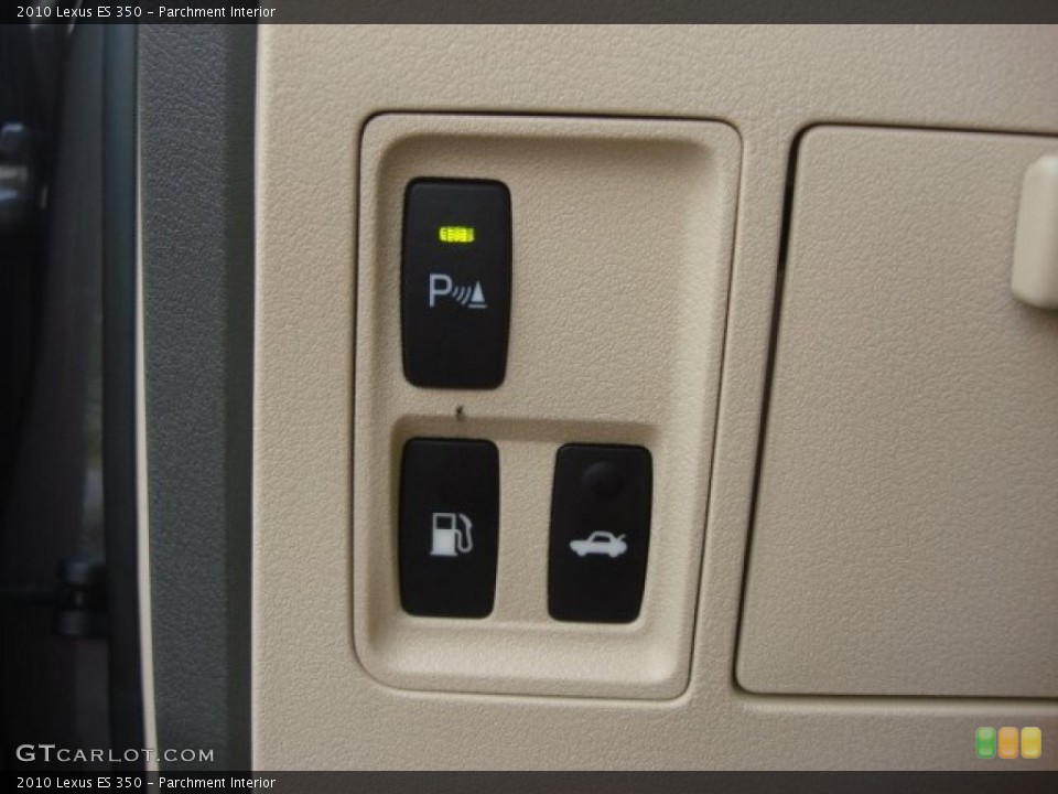 Parchment Interior Controls for the 2010 Lexus ES 350 #69881728