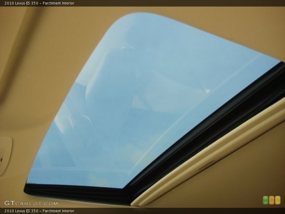 Parchment Interior Sunroof for the 2010 Lexus ES 350 #69881857