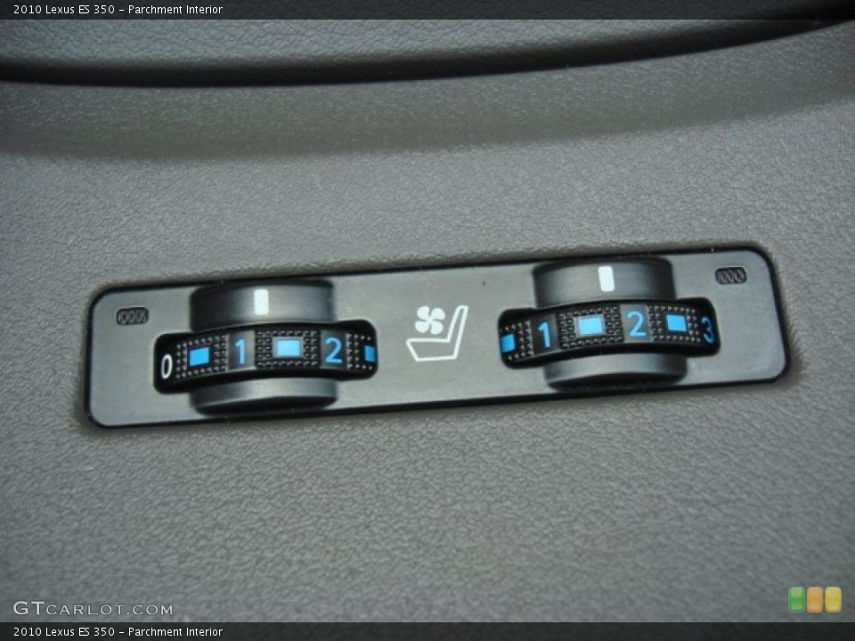 Parchment Interior Controls for the 2010 Lexus ES 350 #69881866