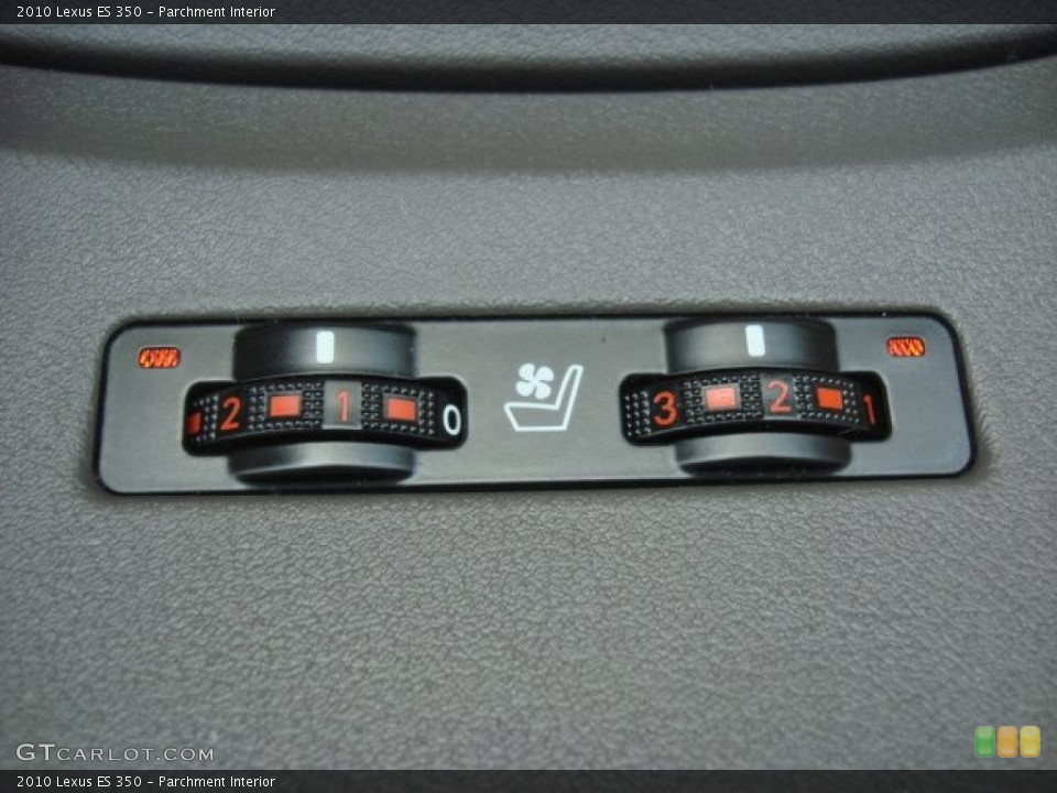 Parchment Interior Controls for the 2010 Lexus ES 350 #69881875
