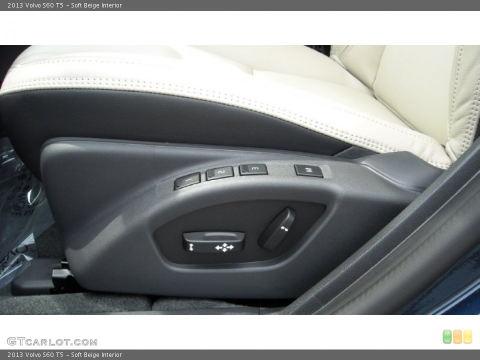 Soft Beige Interior Controls for the 2013 Volvo S60 T5 #69882811