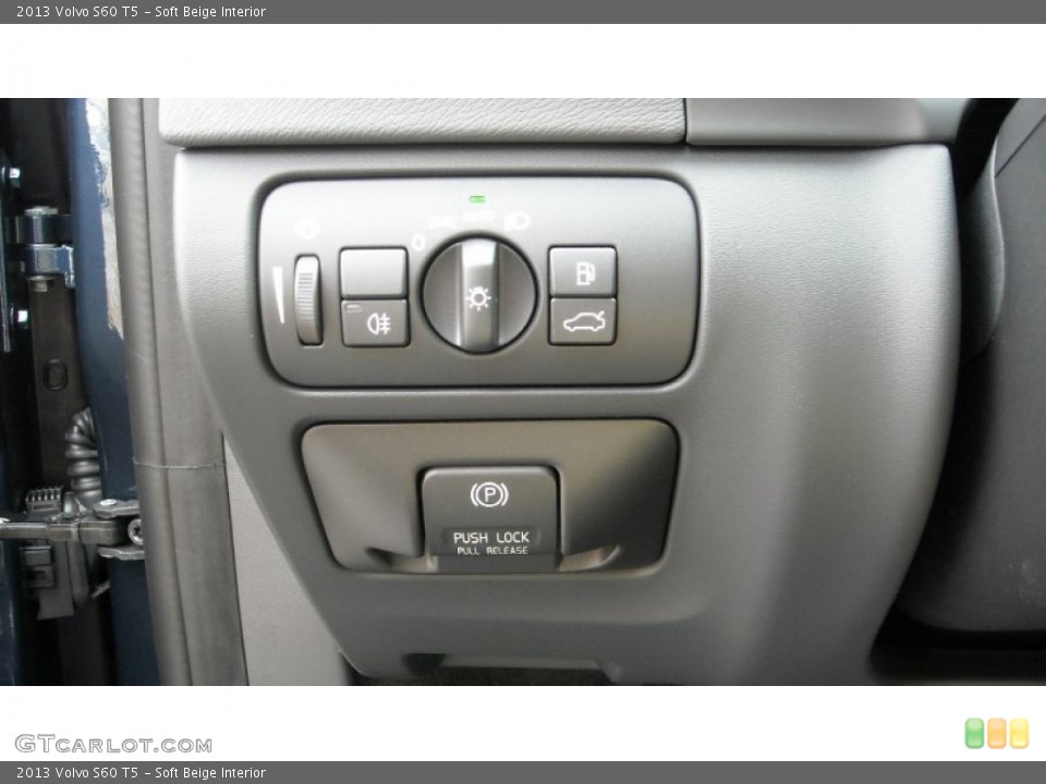 Soft Beige Interior Controls for the 2013 Volvo S60 T5 #69882827