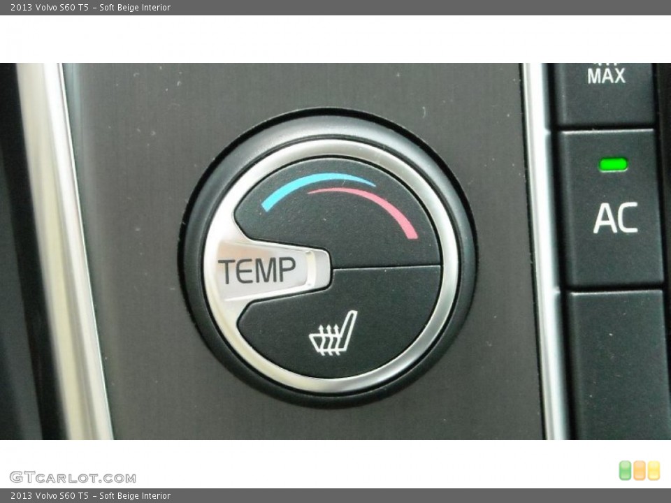 Soft Beige Interior Controls for the 2013 Volvo S60 T5 #69882868