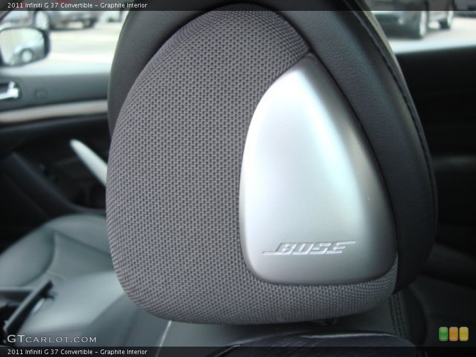 Graphite Interior Audio System for the 2011 Infiniti G 37 Convertible #69882976